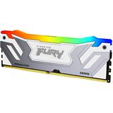 24GB Kingston FURY Renegade RGB weiß/silber DDR5-8400 DIMM CL40 24GB Kingston FURY Renegade RGB weiß/silber DDR5-8400 DIMM CL40