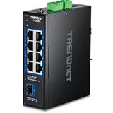 TrendNet 9-Port Industrial 2.5G DIN-Rail Switch with 10G SFP
