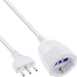 (€1,89*/1m) 10.00m InLine Stromkabel Adapter Schutzkontakt