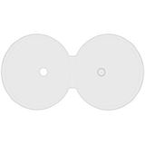 MediaRange Leerhülle für 1 Dics (Shellcase) transparent