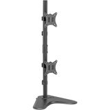 Equip Tischfuß 17"-32"/ 2TFT je 9kg 360° schwarz