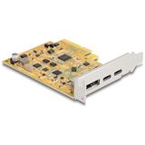 Delock PCI Express x4 Karte zu 1x extern USB TypeC 10 Gbps B
