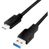 (&euro;13,80*/1m) 0.50m LogiLink USB3.2 Adapterkabel USB A Stecker