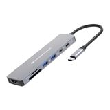 Conceptronic Dock USB-C->HDMI,2xUSB-C,SD,TF,100WPD 25cm gr Conceptronic Dock USB-C->HDMI,2xUSB-C,SD,TF,100WPD 25cm gr