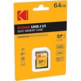 64GB Kodak SD UHS-I U1 V10 Premium