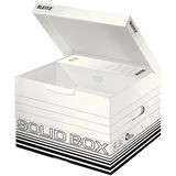 LEITZ 10 Archivboxen Solid M wei&szlig; 32,5 x 36,0 x 27,0 cm