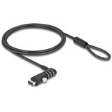 NaviLock Sicherungskabel, USB Typ-A Buchse mit Zahlenschloss