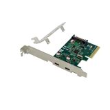 Conceptronic PCI Express Card 2xPort USB 3.2 Gen2 Typ-C sw Conceptronic PCI Express Card 2xPort USB 3.2 Gen2 Typ-C sw