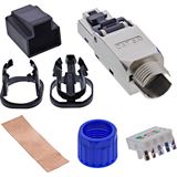 InLine RJ45 Stecker Cat.6A 500MHz, feldkonfektionierbar, geschirmt InLine RJ45 Stecker Cat.6A 500MHz, feldkonfektionierbar, geschirmt