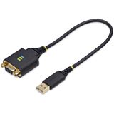 0.30m StarTech USB to Null Modem Serial Adapter Cable, FTDI, RS232 - 0.30m StarTech USB to Null Modem Serial Adapter Cable, FTDI, RS232 -