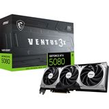 16GB MSI GeForce RTX 5080 Ventus 3X OC Aktiv PCIe 5.0 x16 1xHDMI 2.1b