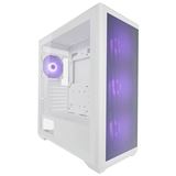 LC-Power Gaming 811W Meshwork_XL Light Midi Tower ohne Netzteil weiss