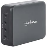 Manhattan 4-Port GaN USB Power Delivery-Ladestation 240W