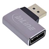 InLine DisplayPort 1.4 Adapter, DisplayPort Stecker /Buchse, 90&deg;