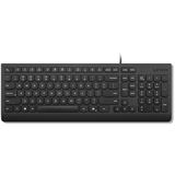 LENOVO Essential Wired Keyboard Black - German 129