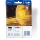 Brother Tinte LC1100RBWBP / LC-1100RBWBP Multipack in Blister C,M,Y