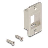 Delock Keystone Halterung f&uuml;r Geh&auml;use konisch