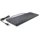 Delock USB Tastatur kabelgebunden 1,5 m schwarz mit XXL Bstb