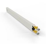 PATCHBOX Kassette Cat 6A 8HE STP 0,8m gelb