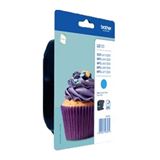 Brother LC123C - Hohe Ergiebigkeit - Cyan - original -