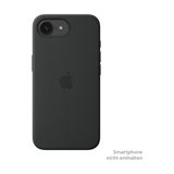 APPLE iPhone 16e Silicone Case Black