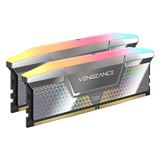 48GB Corsair Vengeance RGB silber CUDIMM DDR5-8400 DIMM CL40 Dual Kit 48GB Corsair Vengeance RGB silber CUDIMM DDR5-8400 DIMM CL40 Dual Kit
