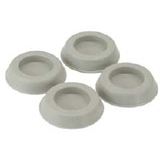 InLine Gummi-F&uuml;sse f&uuml;r PC Geh&auml;use, 4er Pack,