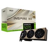 12GB MSI GeForce RTX 5070 Inspire 3x OC Aktiv PCIe 5.0 x16 (Retail)