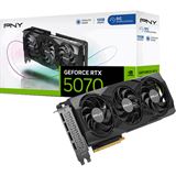 12GB PNY GeForce RTX 5070 Overclocked Triple Fan Aktiv PCIe 5.0 x16 12GB PNY GeForce RTX 5070 Overclocked Triple Fan Aktiv PCIe 5.0 x16