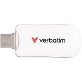 64 GB Verbatim Plectra weiss USB-C 3.0