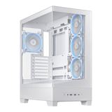 Asus A31 Plus TG ARGB Midi Tower ohne Netzteil weiss