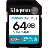 64GB Card Kingston Canvas Go Plus SD