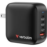 Verbatim Mini GaN Charger 100W 3xUSB-C PD, 1xUSB-A QC 3.0 32231 Verbatim Mini GaN Charger 100W 3xUSB-C PD, 1xUSB-A QC 3.0 32231