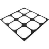 Watercool MO-RA IV 600 Fan Frame for 200mm Fans - black