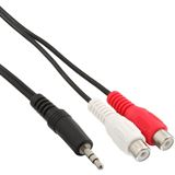 (€1,95*/1m) 2.00m InLine Adapter Anschlusskabel 3,5mm Klinke (€1,95*/1m) 2.00m InLine Adapter Anschlusskabel 3,5mm Klinke