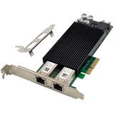 InLine Dual Gigabit Netzwerkkarte, 2x RJ45 1 Gb/s, PCIe x4, PoE+