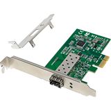 InLine Gigabit Netzwerkkarte, 1x SFP Fiber 1Gb/s, PCIe x1, inkl. LP