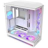 NZXT H9 Flow RGB+ (2025) Midi Tower ohne Netzteil weiss