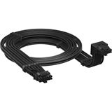 0.65m Corsair PSU Cable - 12+4-Pin 12V-2x6 Cable schwarz 90&deg;