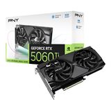 8GB PNY GeForce RTX 5060 Ti Dual Fan Aktiv PCIe 5.0 x16 (x8) (Retail)