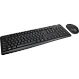 Inter-Tech KB-208 Deutsch 2.4 GHz und USB schwarz