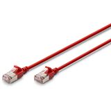 (&euro;6,90*/1m) 1.00m Digitus Cat. 6a Patchkabel F/FTP RJ45 Stecker