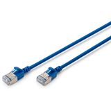 (&euro;16,33*/1m) 0.30m Digitus Cat. 6a Patchkabel Slim RJ45 Stecker