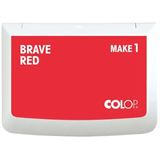 COLOP MAKE1 Stempelkissen brave red retail