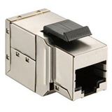 Equip Keystone Verbinder ungesch. Cat6 2xRJ45 Metall 8er Set Equip Keystone Verbinder ungesch. Cat6 2xRJ45 Metall 8er Set