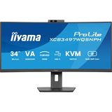 34" (86,36cm) iiyama ProLite XCB3497WQSNPH-B1 schwarz 3440x1440