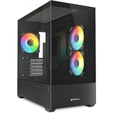 Sharkoon Gehäuse MK6 RGB Micro-ATX 1xGlas schwarz