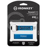 512GB Kingston USB-Stick IronKey Keypad 200 retail