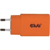 Club 3D Lifestyle Ladegerät USB-C 30Watt, 2Stk orange retail Club 3D Lifestyle Ladegerät USB-C 30Watt, 2Stk orange retail