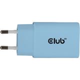 Club 3D Lifestyle Ladegerät USB-C 30Watt, 2Stk blau retail Club 3D Lifestyle Ladegerät USB-C 30Watt, 2Stk blau retail